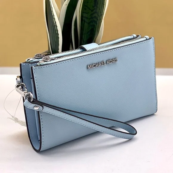 Michael Kors DoubleZip Wallet Wristlet
Phone Case VISTA BLUE - Picture 12 of 12